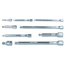 1/2" 3/8" 1/4" Drive 9pc Extension Straight Wobble Bar Socket Set TE068