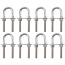 M8 28mm x 94mm U-Bolts / N-Bolts Stainless Steel Marine Grade Boat Trailer