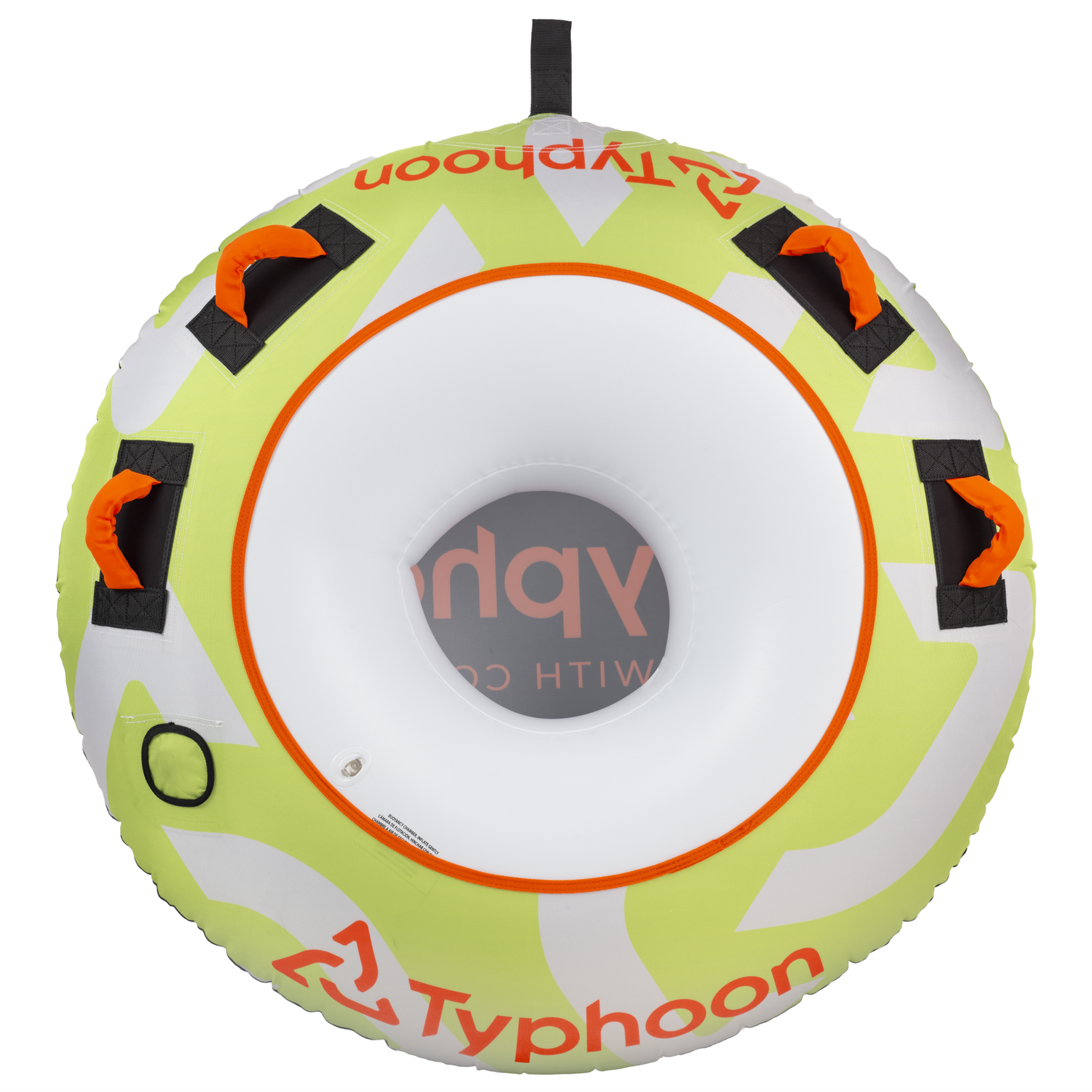 Typhoon Towable Tube Inflatable 54in Watersport Ringo Boat Solo Surge 1 Person