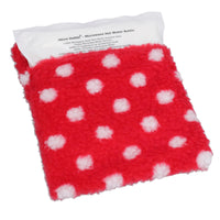 Red Microwavable Heat Pad For Dog Cat & Small Animal Help With Stress & Aches