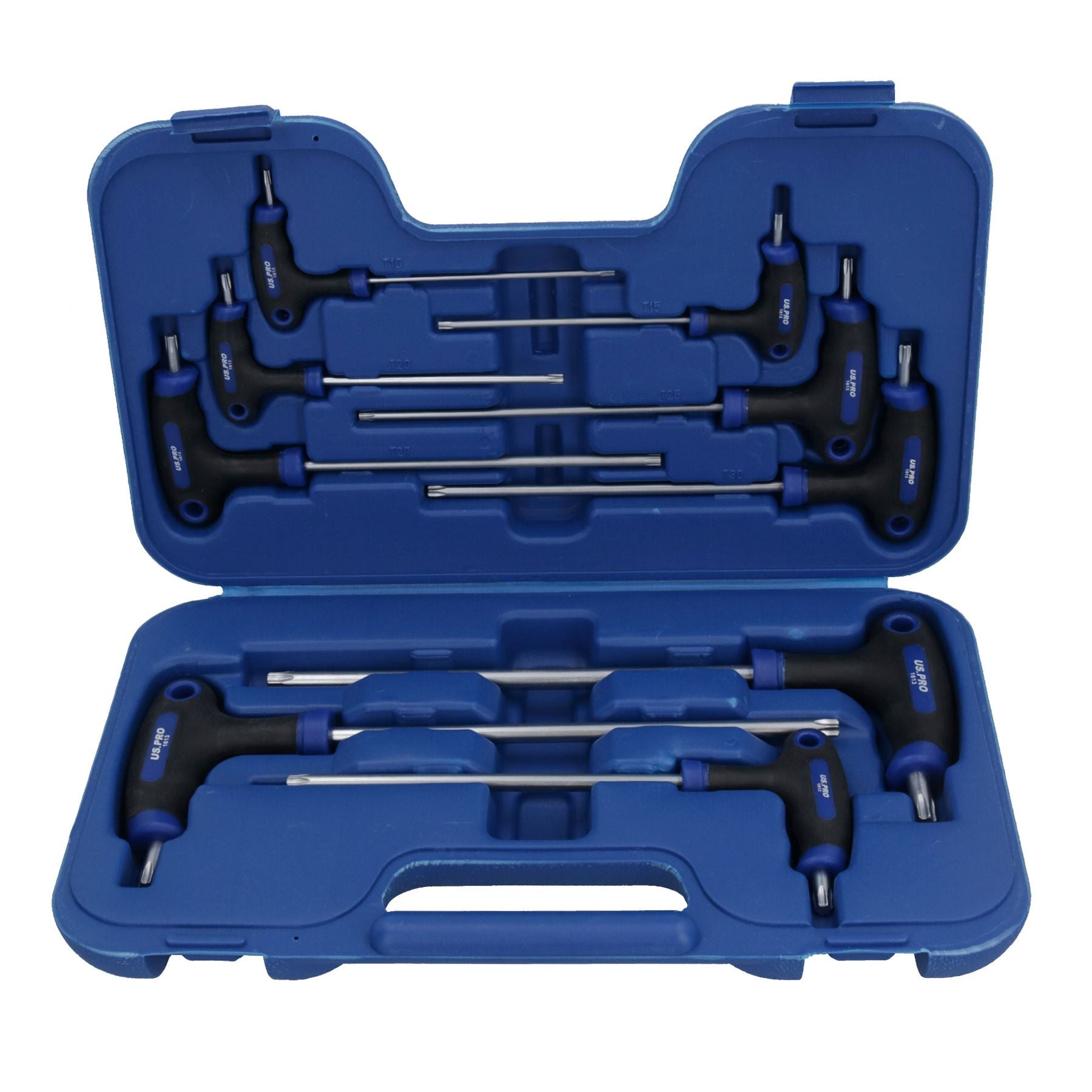Torx Star T Bar Handled Set TRX T10 - T50 9pc