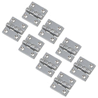 Polished Door Butt Hinge Stainless Steel 38mm x 38mm 316 Marine Cabin