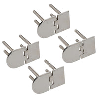 Locker Door Hatch Hinge Marine Stainless Steel for Boat Motorhome Polished