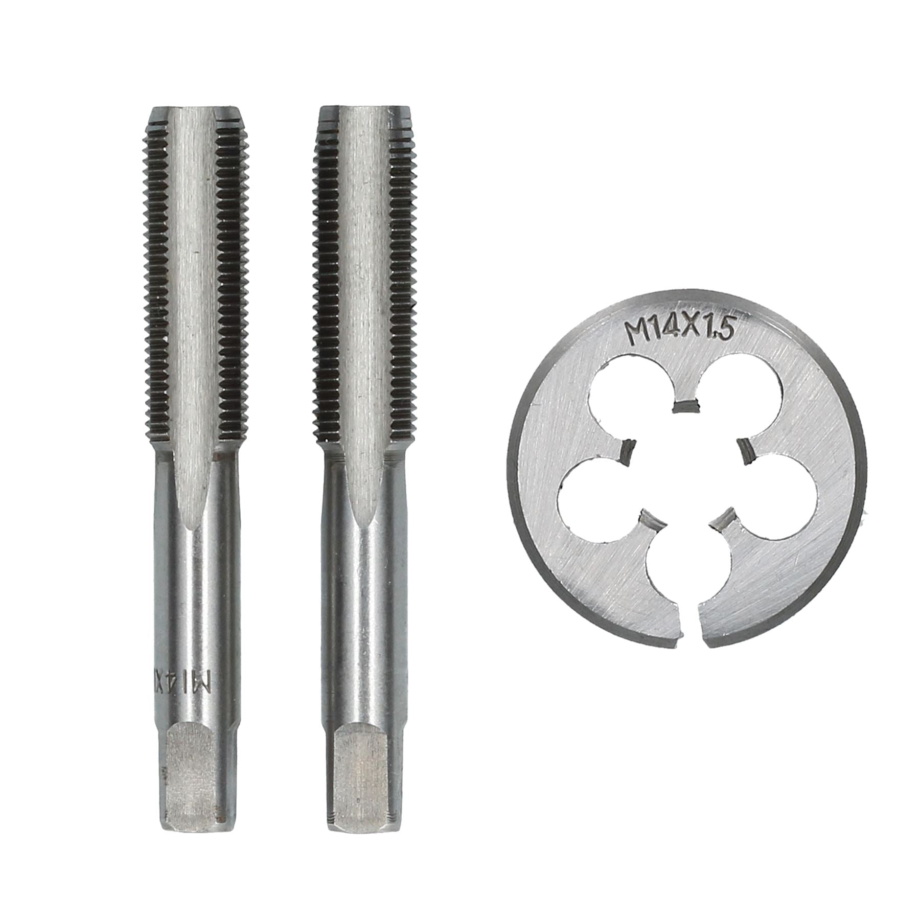 Metric Tap and Die Tungsten Steel Taper and Plug Set M2 - M18