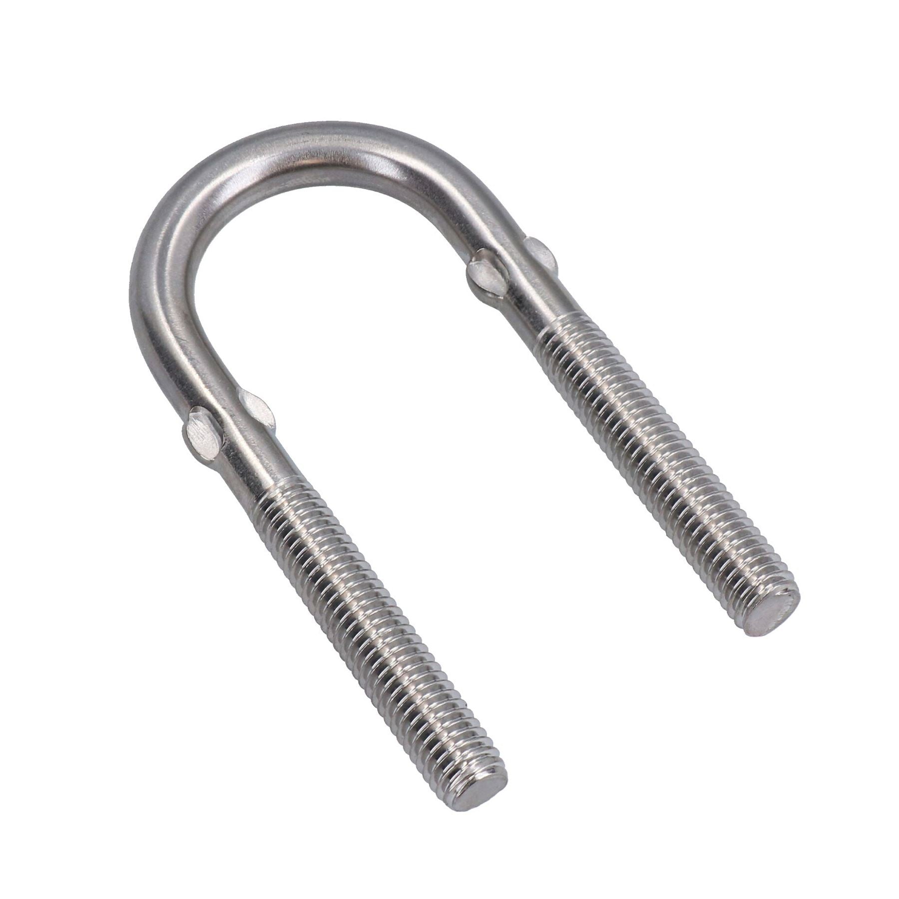 M8 28mm x 75mm U-Bolts / N-Bolts Stainless Steel Marine Grade Boat Trailer