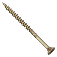 Countersunk Wood Screws 4.0 x 60mm Serrated Edge Prevent Splitting PZ2