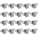 20 Pack Marine Lacing Hook Stainless Steel Tie Down Rope Point