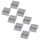 Polished Door Butt Hinge Stainless Steel 50mm x 50mm 316 Marine Cabin
