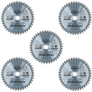 Circular Saw Blade 165mm x 16 / 20mm Mixed Teeth TCT Cutting Disc Wood
