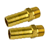 1/2" BSP Threaded Hose Tail Fitting for 1/4" 5/16" 3/8" 1/2"  3/4"  Pipe Hose