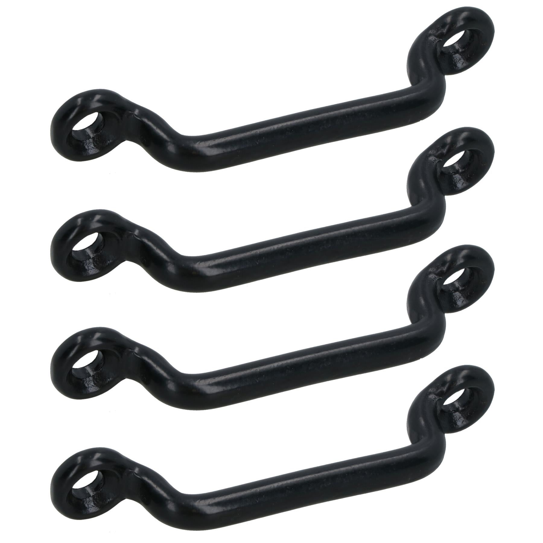 32mm Webbing Strap Bridge Securing Steel Staple Bracket Buckle