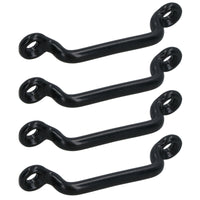 32mm Webbing Strap Bridge Securing Steel Staple Bracket Buckle