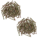 Countersunk Wood Screws 5.0 x 70mm Serrated Edge Prevent Splitting PZ2