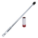 1/2in. Drive 24” Breaker Power Bar with Deep Metric Alloy Wheel Nut Socket