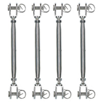 Rigging Screw 5mm Jaw to Jaw Turnbuckle Straining Marine Grade 316 Stainless