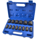 1/2" Drive Metric MM Shallow Impact Sockets 10mm - 32mm 14pc Set