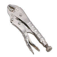 7.5” (185mm) Curved Jaw Locking Pliers Mole Grips with Ribbed Handles