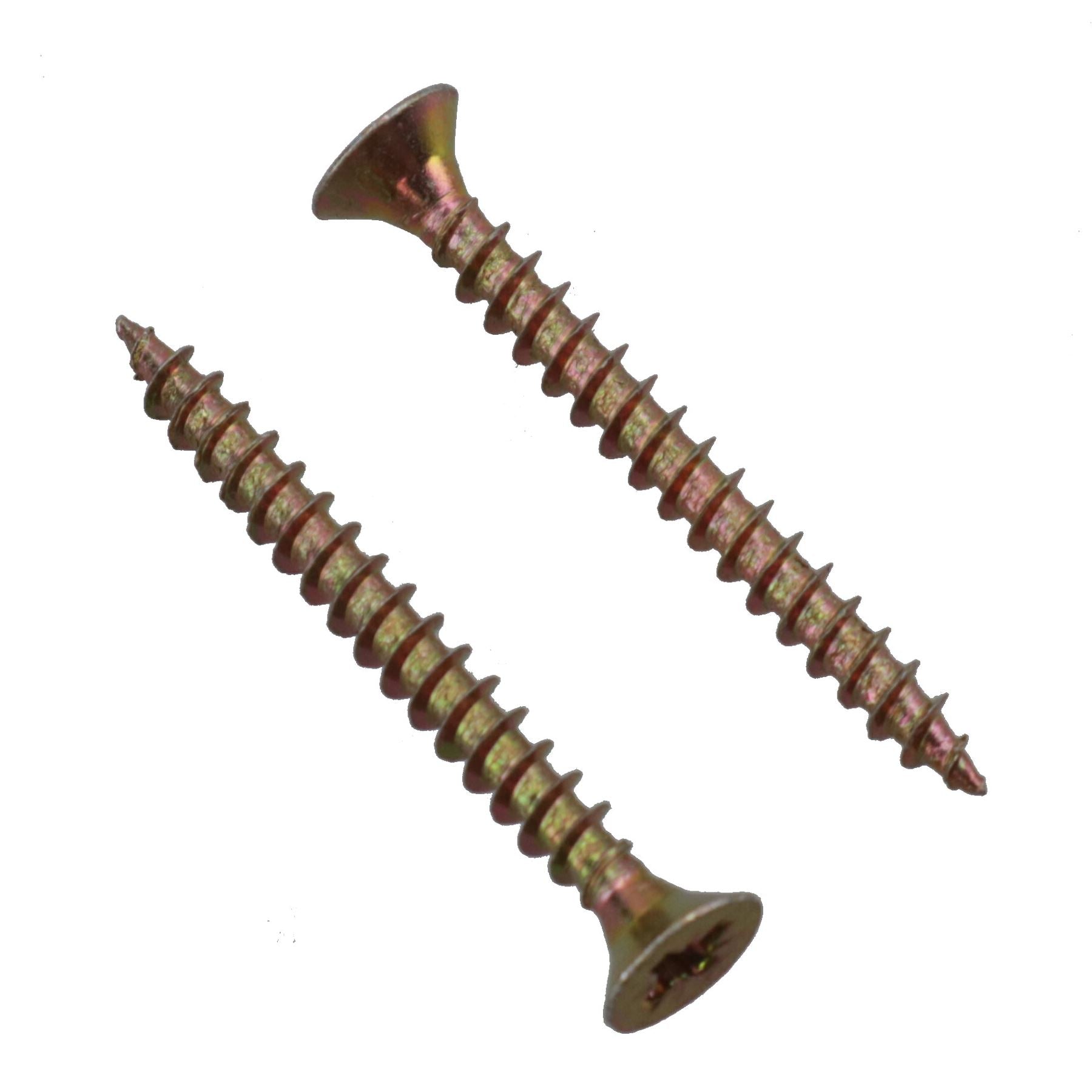 3.5mm x 35mm Countersunk Wood Chipboard Screw Fasteners PZ2 Drive