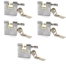 Shutter Padlocks Shipping Container Door Padlock Lock Security Solid Shed 3 Keys