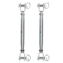 Rigging Screw 8mm Jaw to Jaw Turnbuckle Straining Marine Grade 316 Stainless
