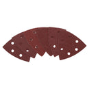 Hook And Loop Delta Sanding Pads Discs 93mm Triangular Mixed Grit 60 Pack