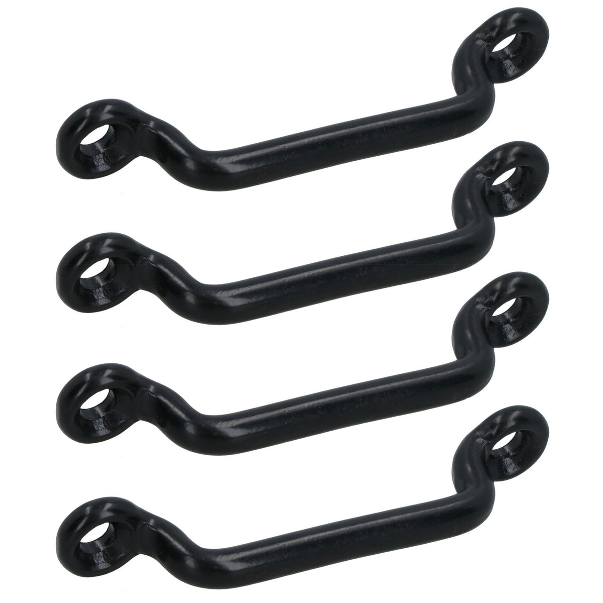 50mm Webbing Strap Bridge Securing Steel Staple Bracket Buckle