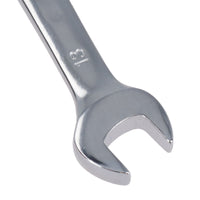 MM Metric Flexible Combination Ratchet Spanner Wrench Bi-Hex 12 Sided 72 Teeth