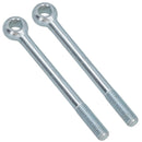 M12 140mm Eye Bolt Single Bolt Zinc Plated Threaded Rings DIN444 Catenary Wire