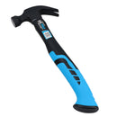 Curved Claw Hammer with Fibreglass Handle Nail Screw Remover 8oz 16oz 20oz