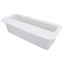 Plastic Storage Box Boat Motorhome 420mm x 170mm Half Open Compartment