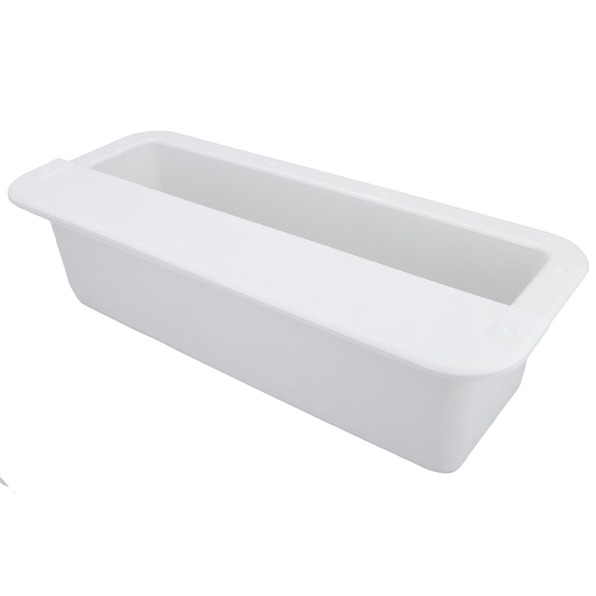 Plastic Storage Box Boat Motorhome 420mm x 170mm Half Open Compartment
