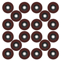 40 / 60 / 80 Grit Flap Discs Sanding Grinding For 4-1/2" Angle Grinders