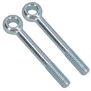 M10 80mm Eye Bolt Single Bolt Zinc Plated Threaded Rings DIN444 Catenary Wire