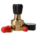 Acetylene Regulator Single Stage 2 Gauge Gas Bottle 25 Bar Welding Welder