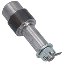 4 Inch PCD Trailer Trolley Wheel Hubs + Bearings With Weld On Stub Axle 1pk