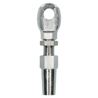 DIY Wire Rope Cable Fitting Swageless Rigging End Fitting Stainless Steel 316