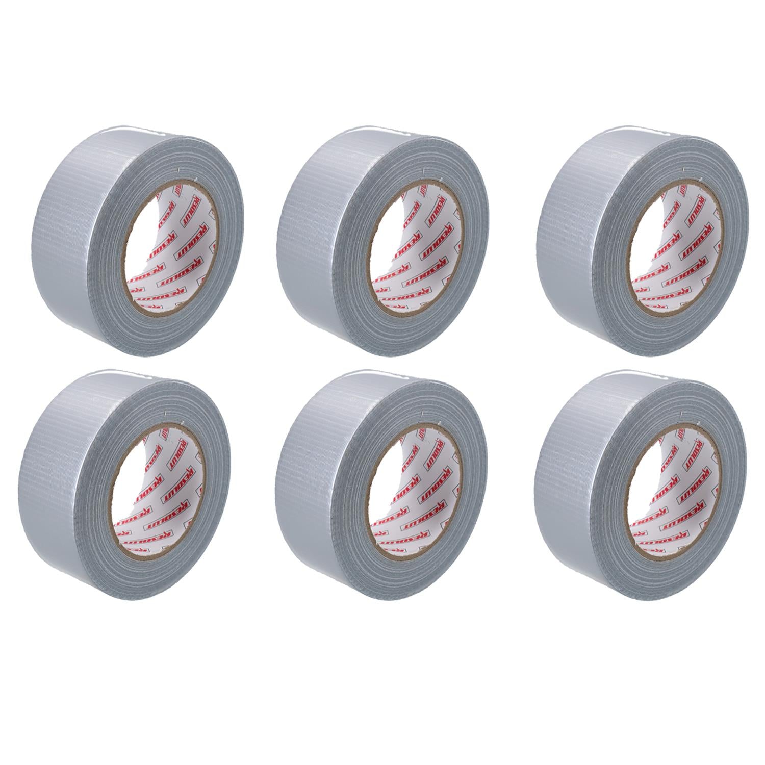 Heavy Duty Waterproof Silver Duct Tape 50mm Wide x 50 Metres Total Length