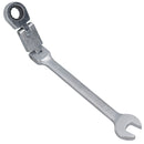 Metric Double Jointed Flexi Ratchet Combination Spanner Wrench 72 Teeth