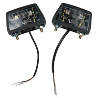 Number Plate Illumination Light / Lamp for Trailers Caravans Vans 2 Pack