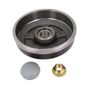 4pk 250 x 40mm Brake Drums & Bearings for Ifor Williams Trailer 5 Stud 6.5" PCD