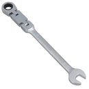 Metric Double Jointed Flexi Ratchet Combination Spanner Wrench 72 Teeth