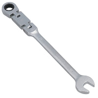 Metric Double Jointed Flexi Ratchet Combination Spanner Wrench 72 Teeth