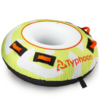 Typhoon Towable Tube Inflatable 54in Watersport Ringo Boat Solo Surge 1 Person