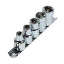 1/2" Drive Triangular Profile Sockets For VAG TDI Engines Bosch Injectors 5pc