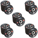 60 Grit Medium Flap Disc Calcined Aluminium Sanding Wheels Discs Type 29 10pk