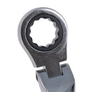 MM Metric Flexible Combination Ratchet Spanner Wrench Bi-Hex 12 Sided 72 Teeth