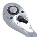 1/2in Drive Ratchet with Curved Rubber Grip Handle 90 Teeth Quick Release