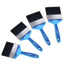 4” (100mm) Synthetic Paint Brush Painting + Decorating Brushes Soft Grip Handle