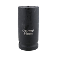 Metric MM 3/4" Drive Double Deep Impact Sockets 6 Sided 24mm – 41mm