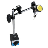 Lever Type Metric Dial Test Indicator & Magnetic Base Stand DTI Gauge Clock